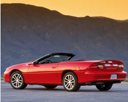 2002 chevrolet camaro convertible