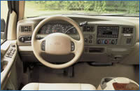 2002 Ford Excursion dashboard