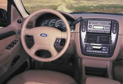 2002 Ford Explorer dashboard