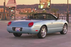 2002 Ford Thunderbird - top down