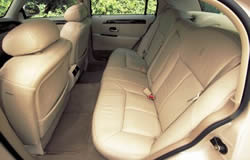 Lincoln Town Car  interior