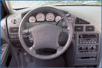 2002 Mercury Villager dashboard