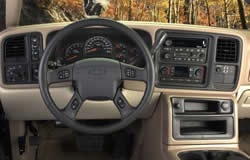 Chevrolet Silverado dashboard layout