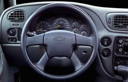 Chevrolet TrailBlazer dashboard layout