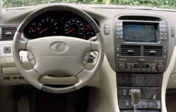 LS 430 dashboard layout