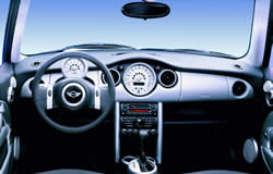 2003 Mini Cooper - dashboard layout