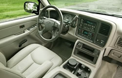 Chevy Silverado Hybrid dashboard