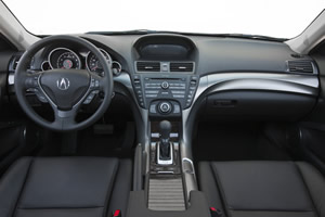 2012 Acura TL dashboard