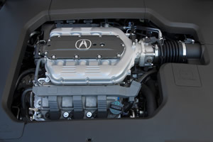 2012 Acura TL SH-AWD engine