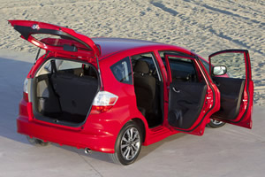 2012 Honda Fit cargo room