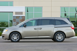 2012 Honda Odyssey power sliding doors