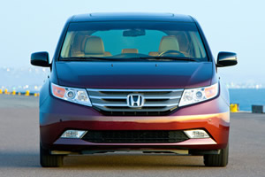 2012 Honda Odyssey Dark Cherry Pearl