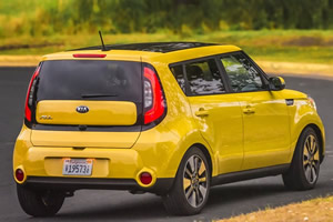 2016 Kia Soul Exclaim - rear view