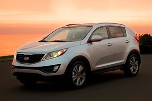 2016 Kia Sportage - front view